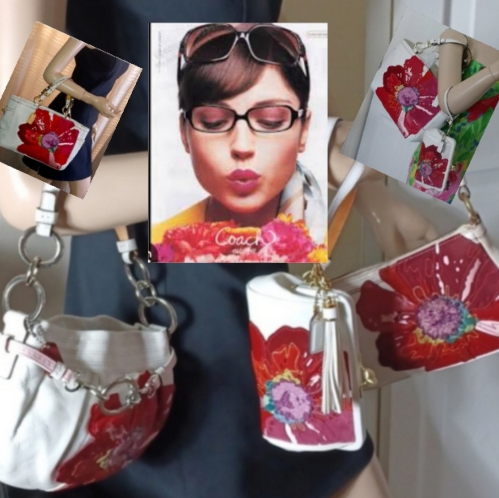 ADVERTISEMENT:FOR VINTAGE COACH POPPY FOR PEACE LIMITED EDITION  BAGS @lorac2015